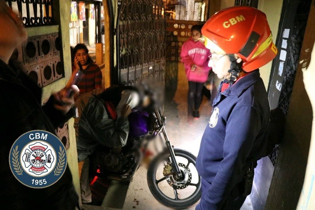 Conductor de motocicleta es asesinado a balazos en la zona 7
