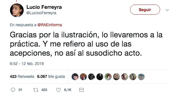 La épica respuesta que dio la RAE después de que un seguidor le preguntara sobre Netflix La épica respuesta que dio la RAE después de que un seguidor le preguntara sobre Netflix