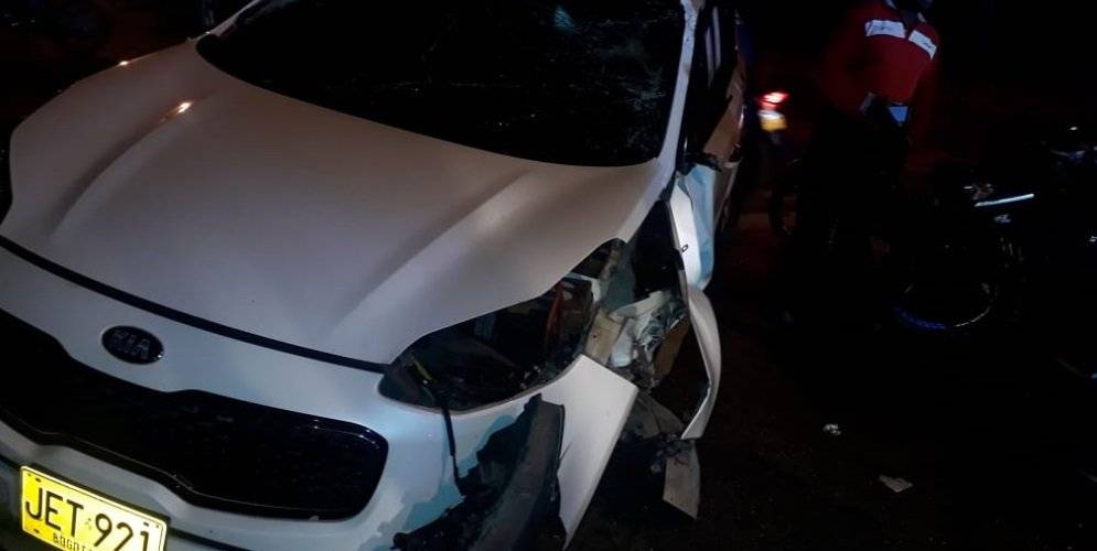Jhon viáfara se accidentó