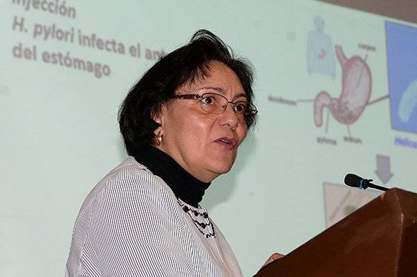Irma Romero Álvarez, del Departamento de Bioquímica de la Facultad de Medicina. Foto: UNAM