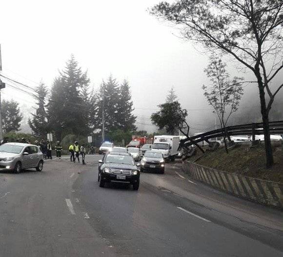 Vía habilitada en la Simón Bolívar