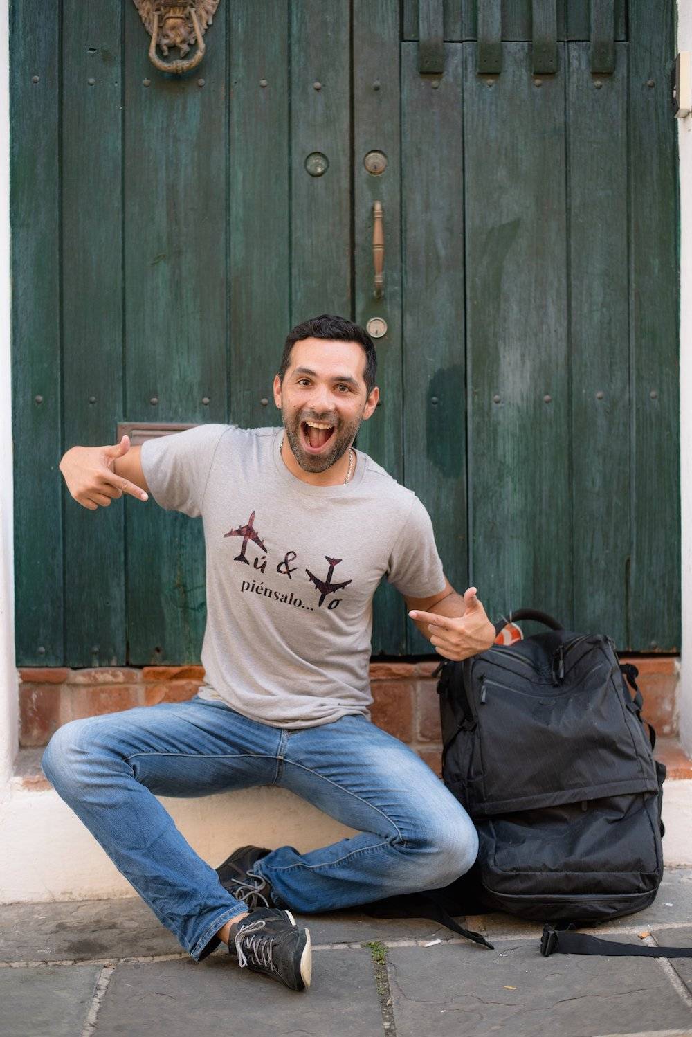 Wilson Santiago, bloguero de viajes.