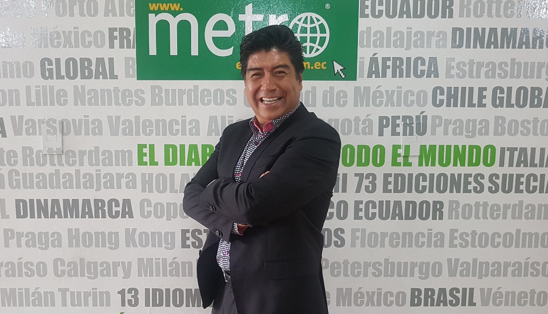 Jorge Yunda, candidato a Alcalde de Quito por Lista 19, Unión Ecuatoriana