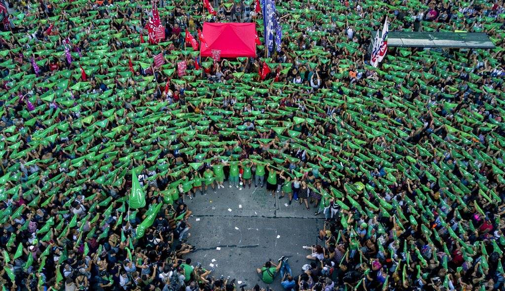 Pañuelazo verde en Argentina