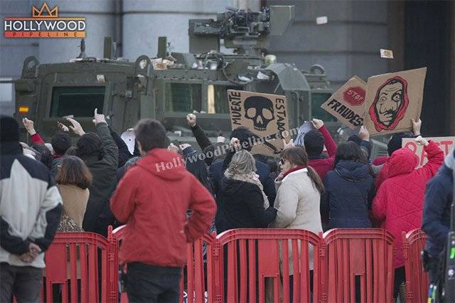 Filtran imágenes de la tercera temporada de La casa de papel.