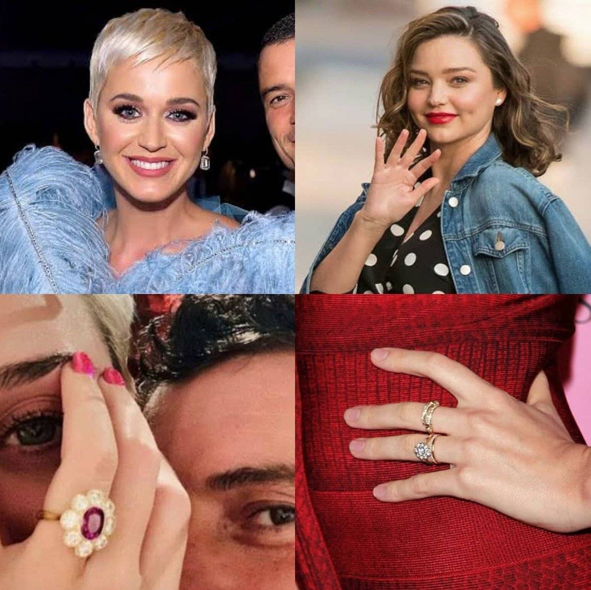 anillo de compromiso de Katy Perry
