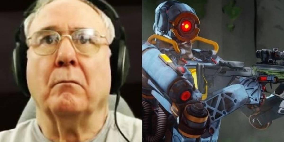 Conozcan al abuelo que es todo un experto en Apex Legends