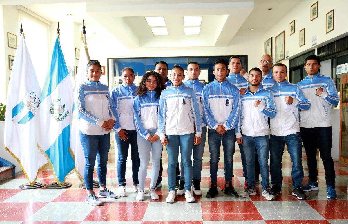 Atletas guatemaltecos