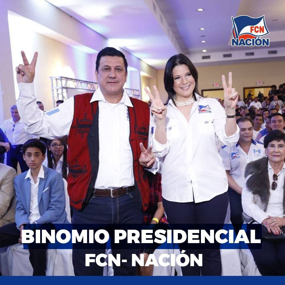 Estuardo Galdámez y Betty Marroquín