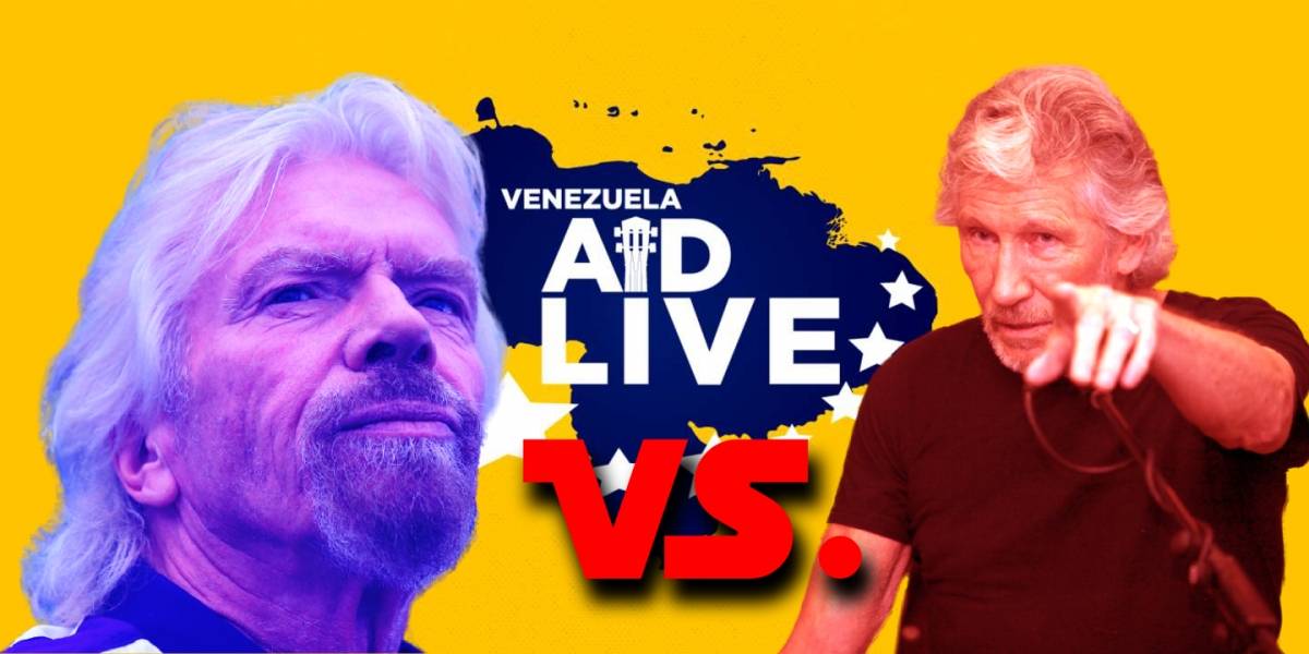 Venezuela Aid Live: el polémico "concierto doble" que enfrenta a Roger Waters y al empresario Richard Branson