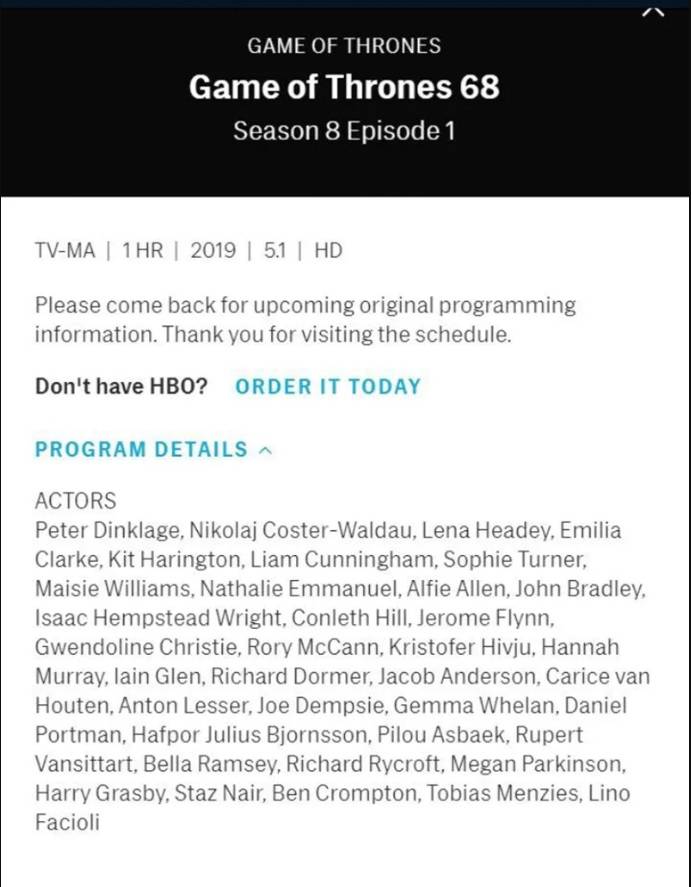 Game of Thrones Game of Thrones