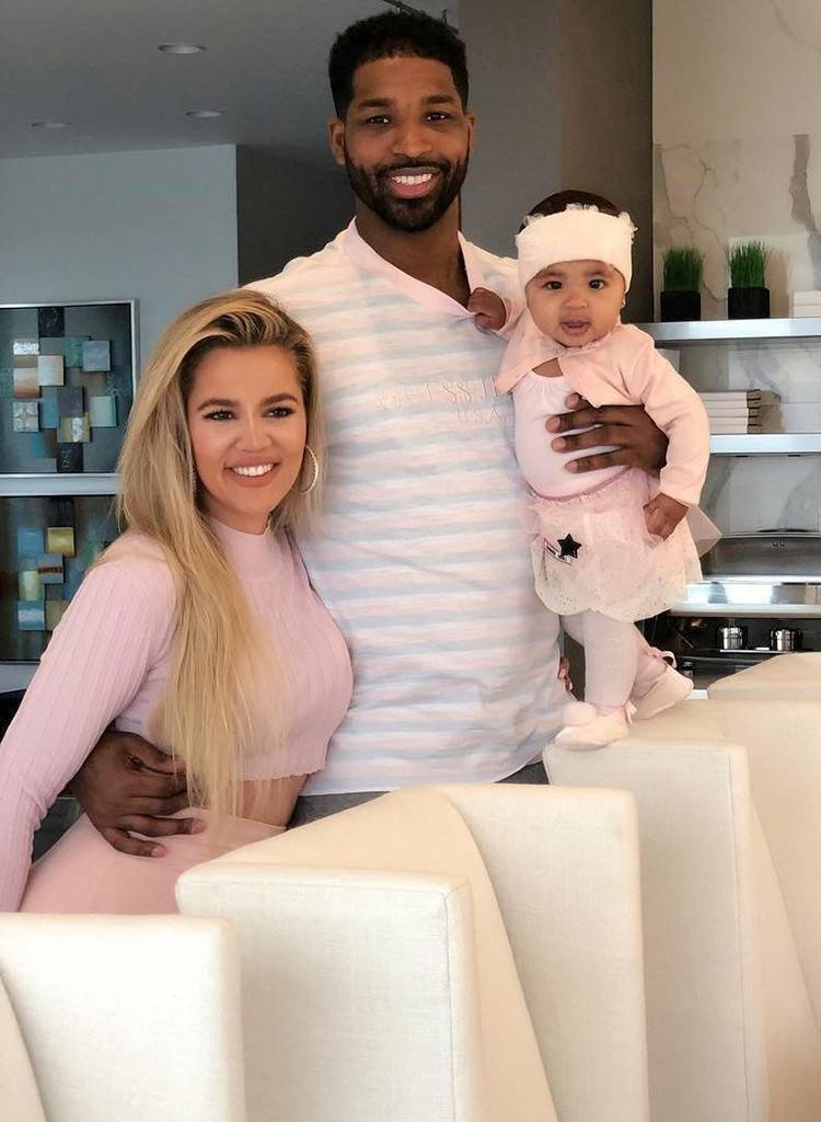 Khloé Kardashian y Tristan Thompson