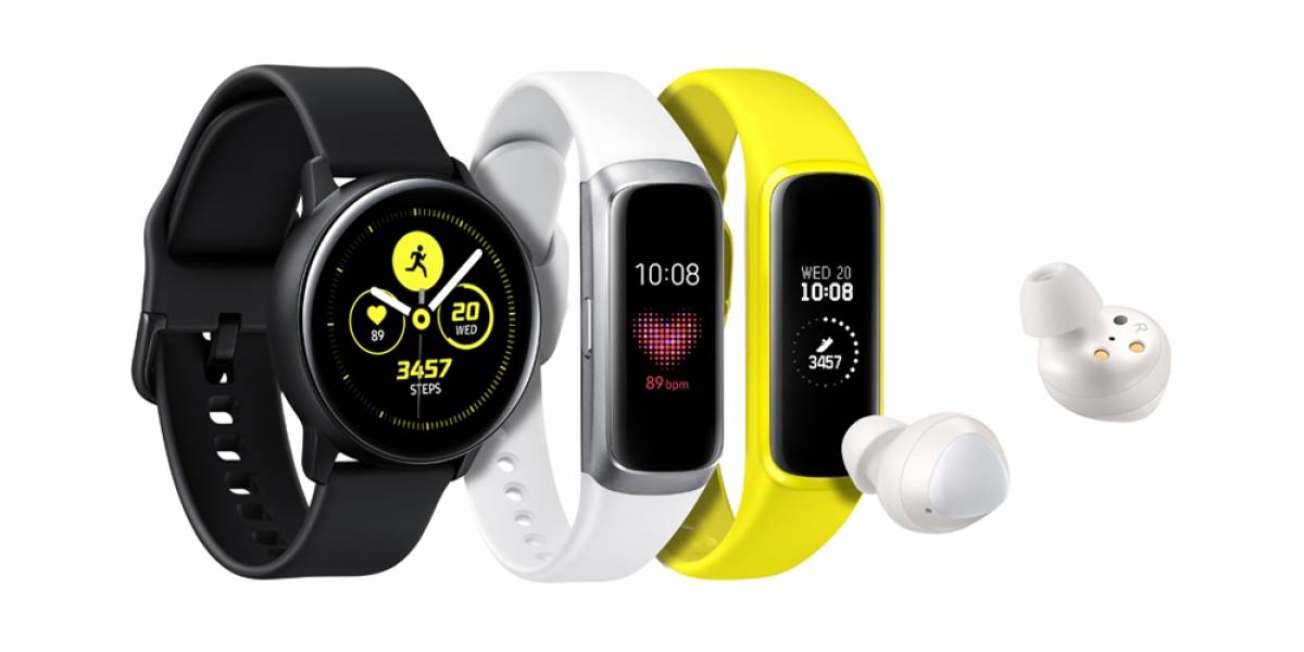 Conoce el nuevo Galaxy Watch Active y los Galaxy Buds con carga inalámbrica de Samsung