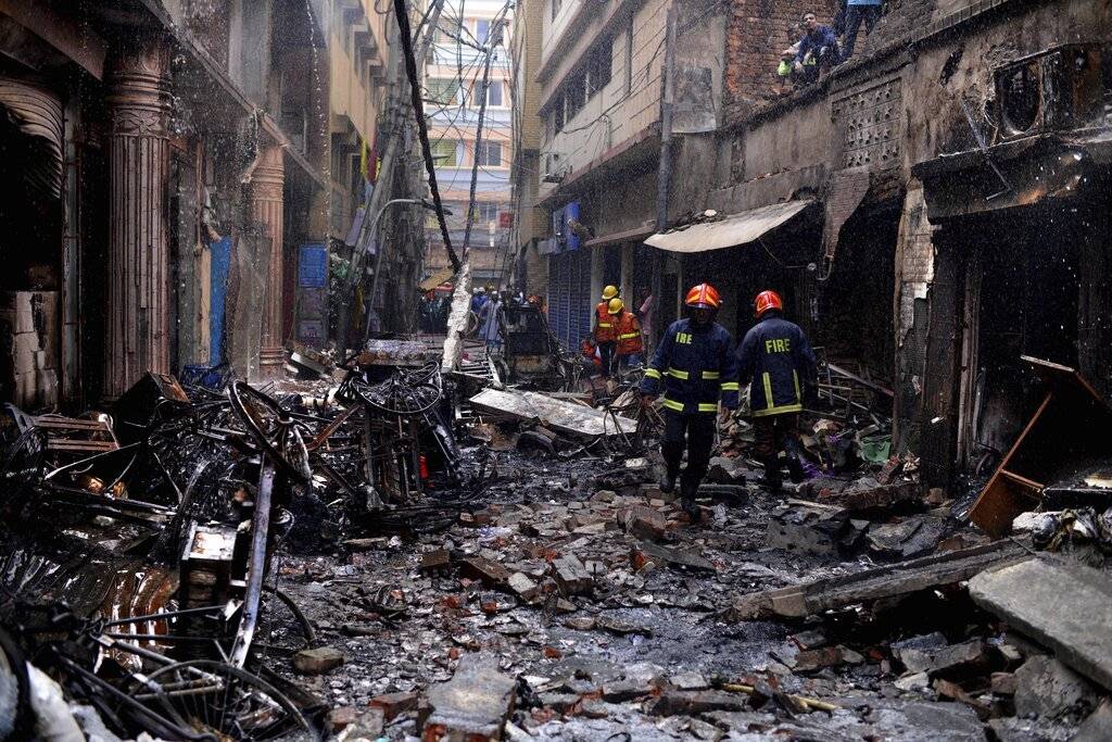 incendio Bangladesh