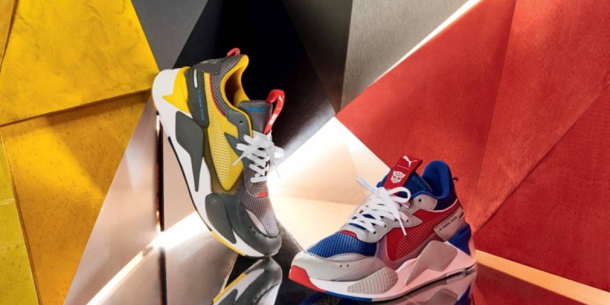 Las Puma RS-X de Transformers llegaron para devolverte a la infancia