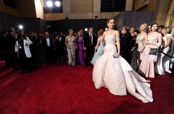 Jennifer Lawrence no Oscar 2013