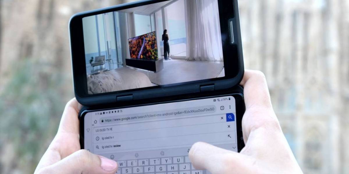 #MWC19: LG nos da una probada futurista con sus nuevos G8 y V50 ThinQ