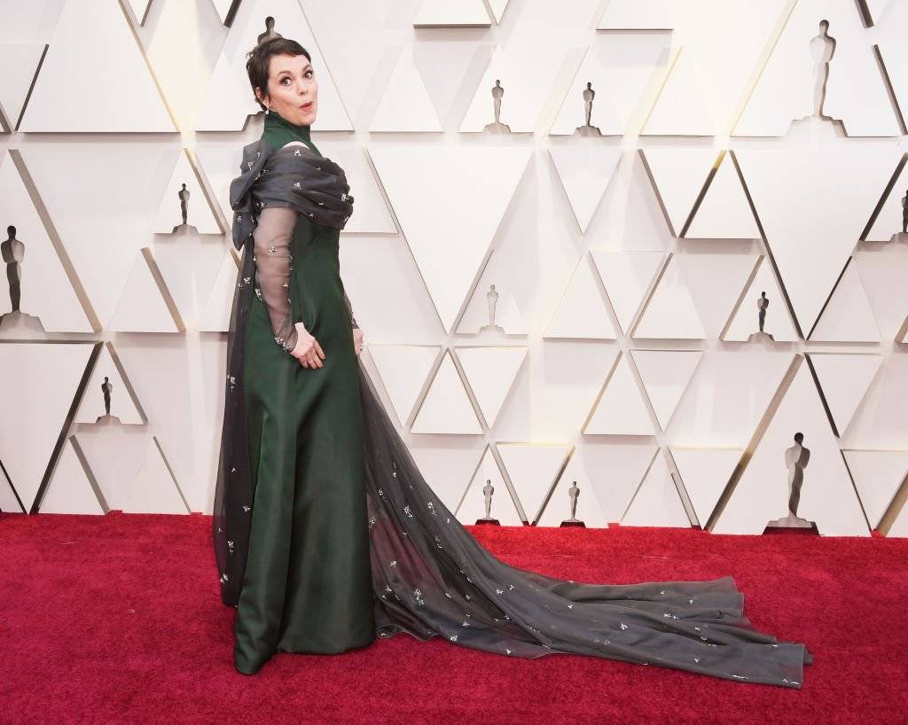 Olivia Colman Oscar 2019