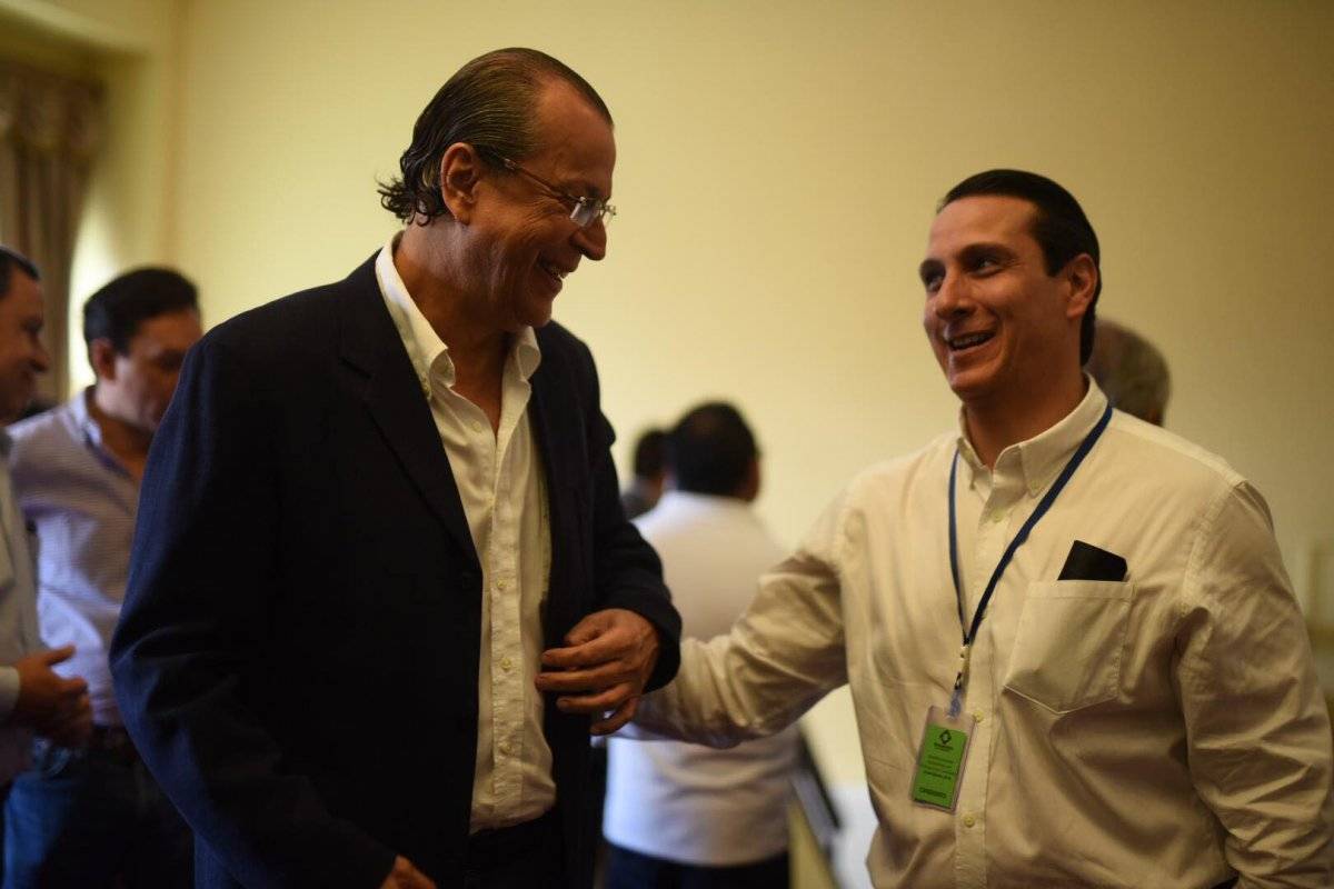 Gonzalo Marroquín y Jean Paul Briere