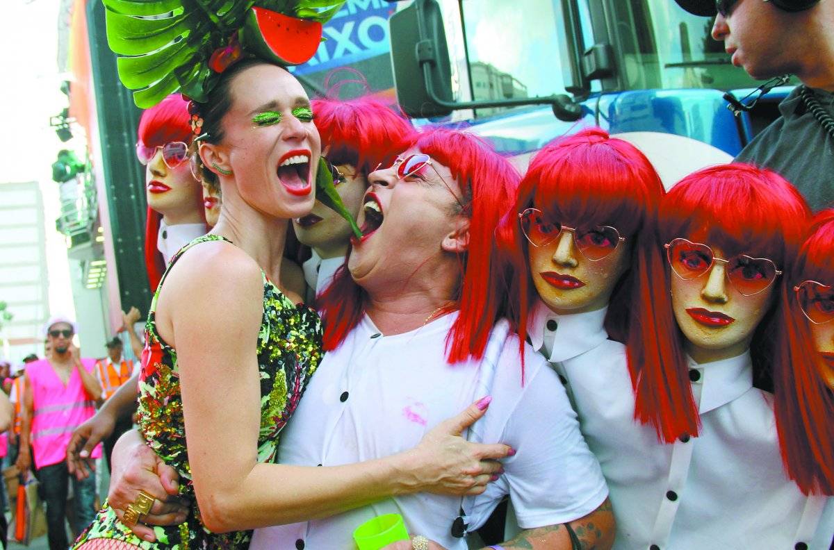 Bloco carnaval de rua Acadêmicos do Baixo Augusta