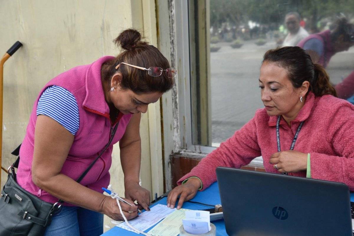 TSE realiza jornada de empadronamiento en zona 1
