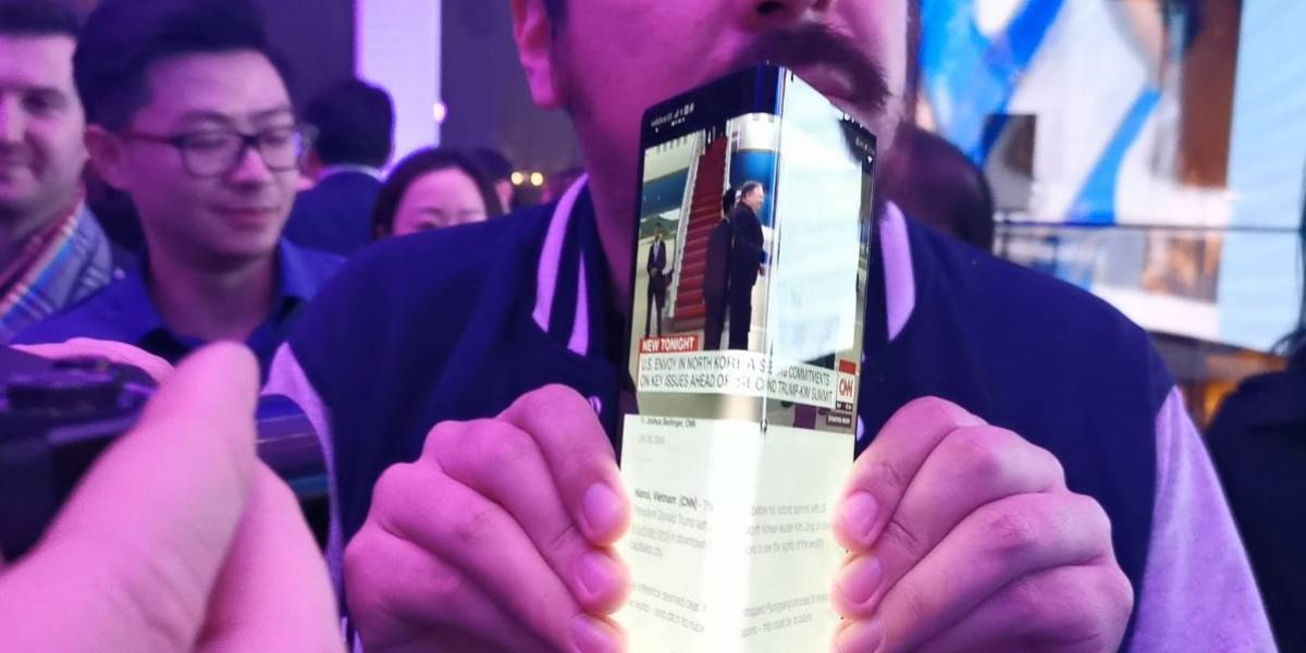 El CEO de Huawei nos prestó su Mate X y estas son nuestras impresiones