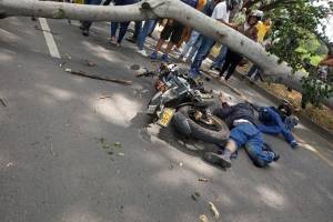 accidente moto