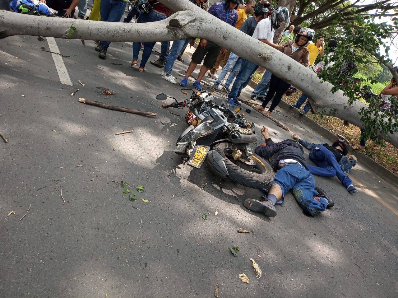 accidente moto