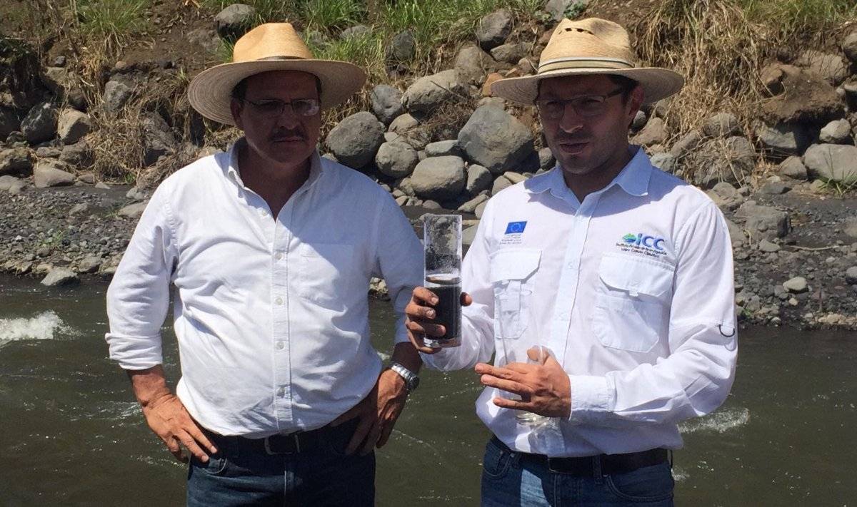 Sedimentos del volcán de Fuego afectan caudales de los ríos Achiguate y Coyolate