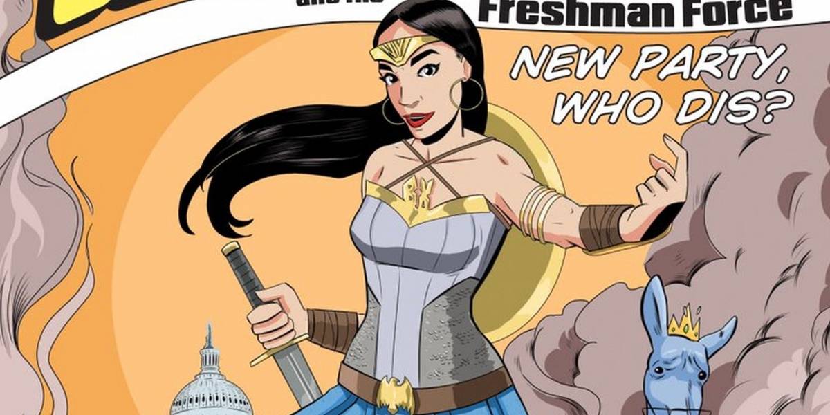 Alexandria Ocasio-Cortez se convierte en heroína de cómic