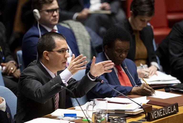Jorge Arreaza, canciller venezolano