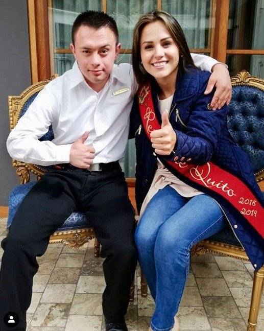 Jose Palacios, tiene Síndrome de Down y gracias al programa Be Justec ha podido integrarse en el área laboral