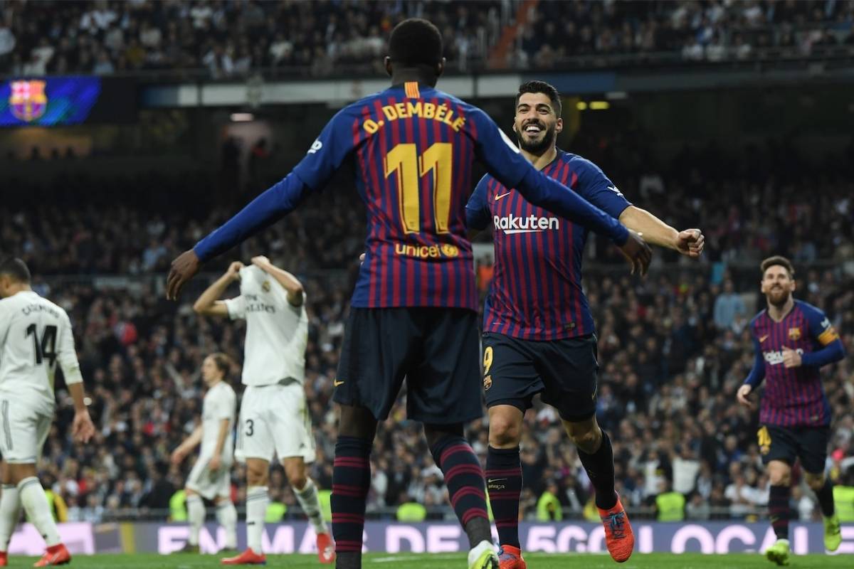 Copas Del Real Madrid Y Barcelona
