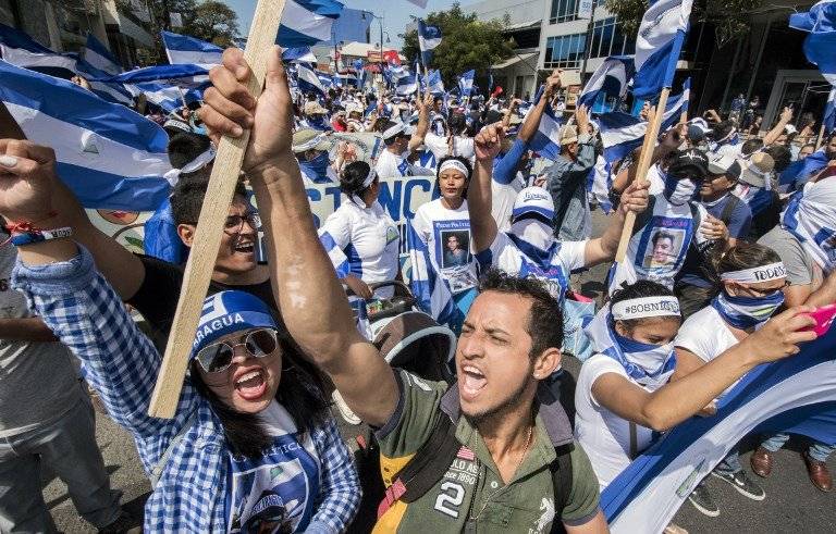 Protestas en Nicaragua