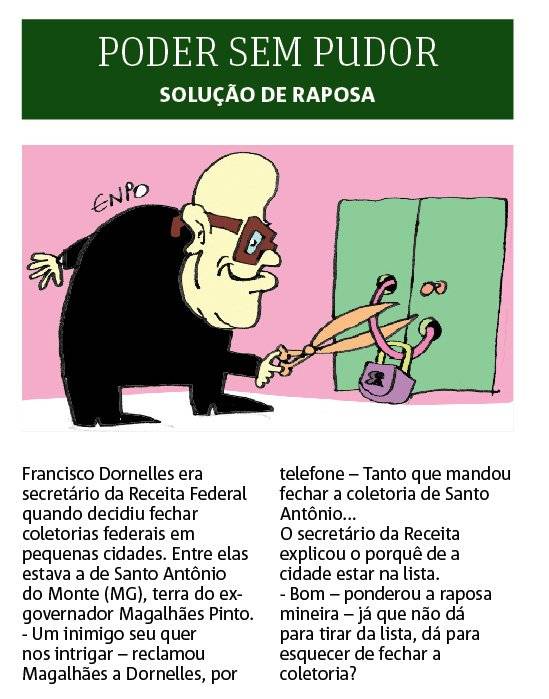 poder sem pudor