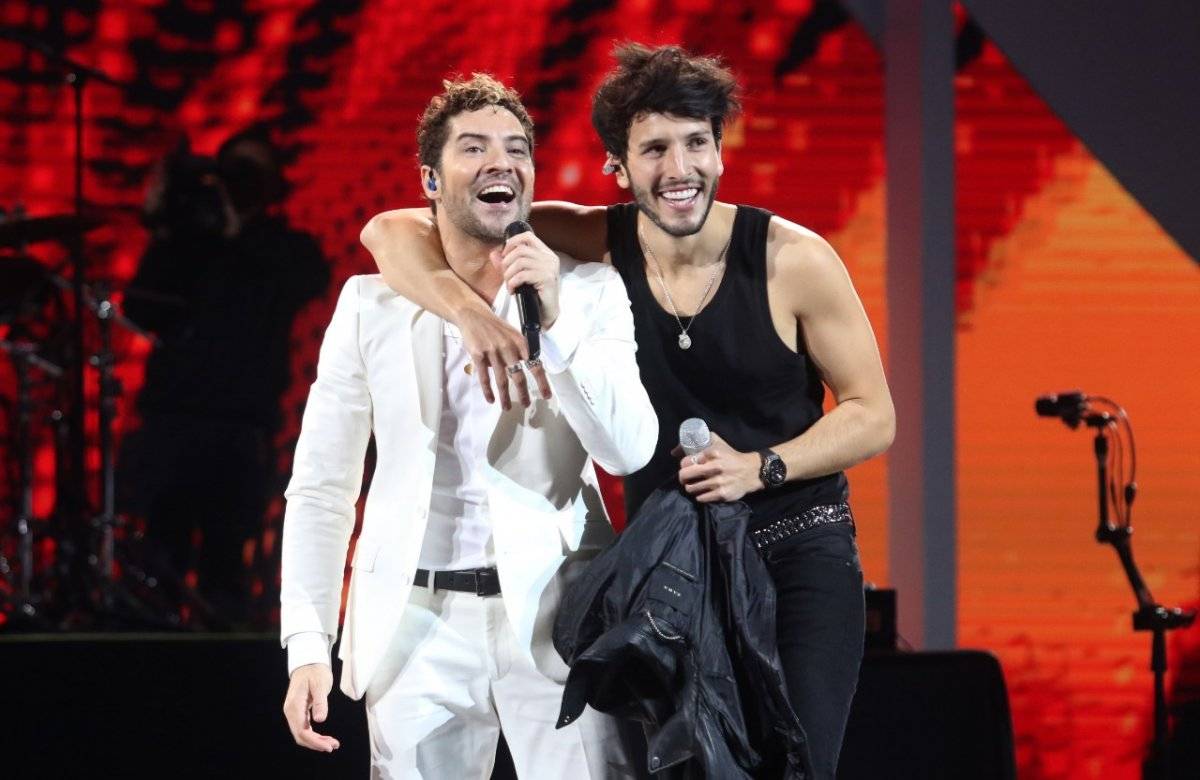 David Bisbal y Sebastián Yatra