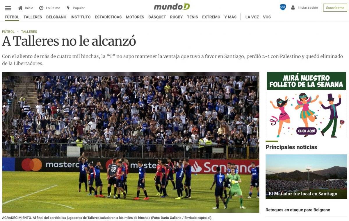 La Voz del Interior, medio cordobés