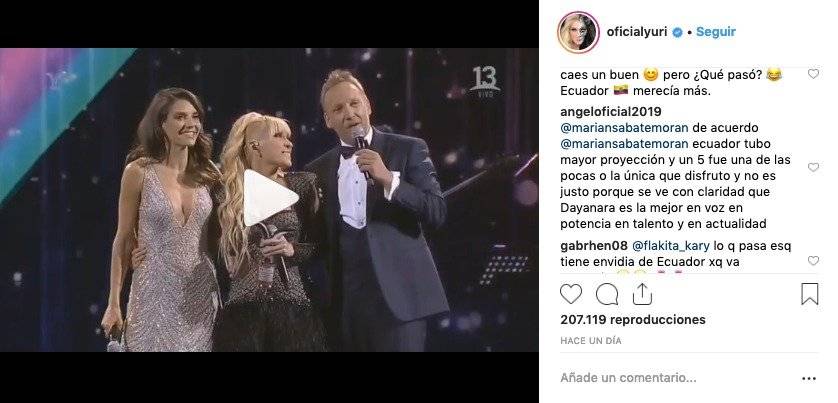 Comentario de Angelo Barahona a Yuri