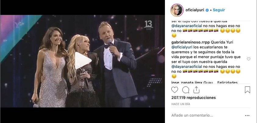 Malor comentarios a Yuri por baja califcación a Dayanara