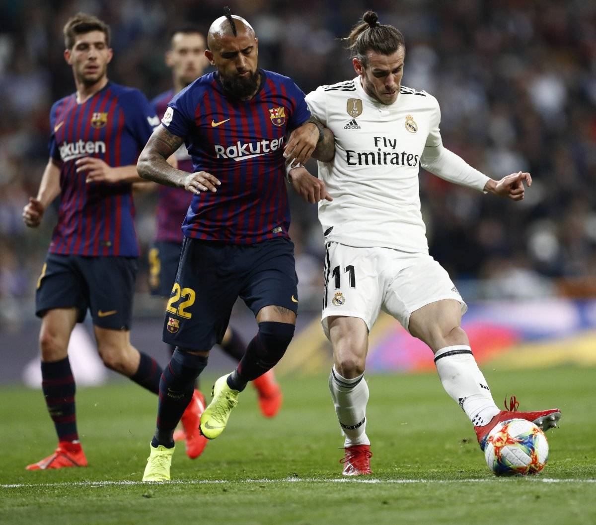 El Barcelona de Vidal animará el Derby español frente al Real Madrid /Imagen: Getty Images