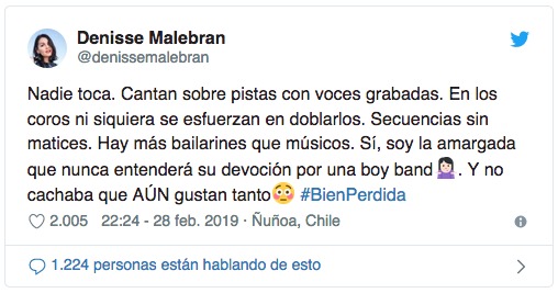 Denisse Malebrán Backstreet Boys Denisse Malebrán Backstreet Boys