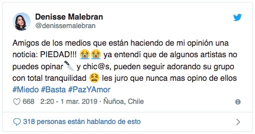 Denisse Malebrán Denisse Malebrán