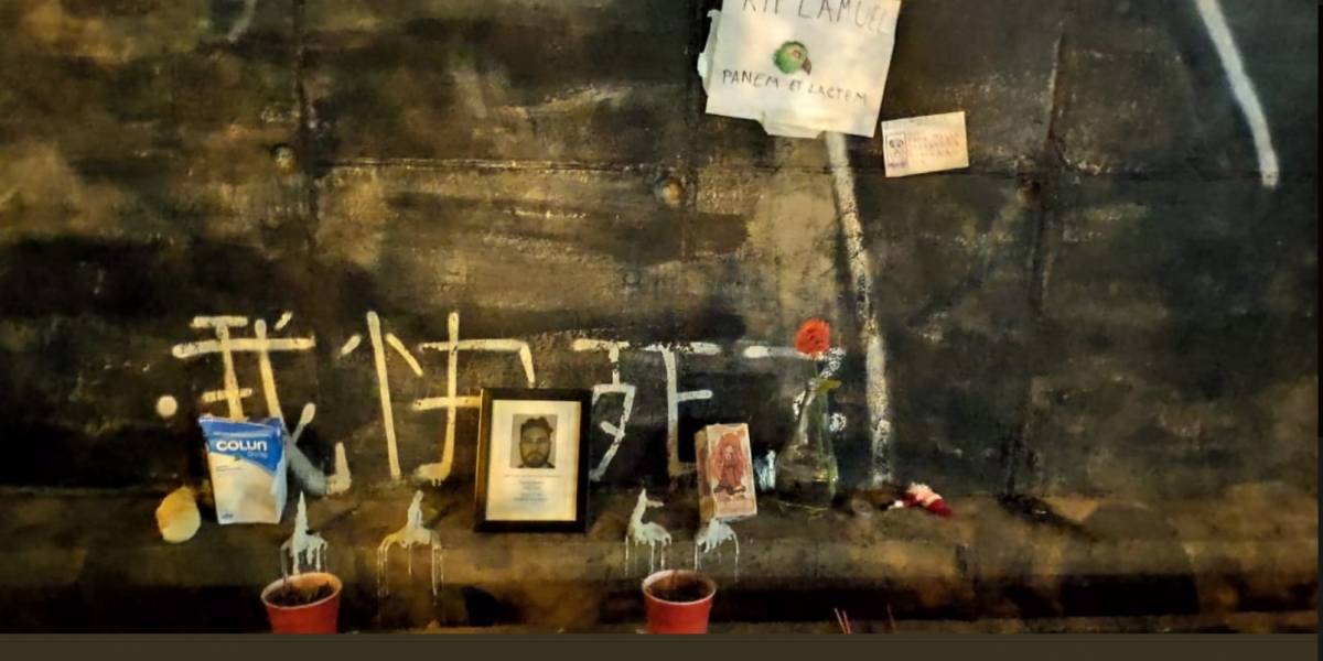 Caso Nido: Usuarios de redes sociales suben fotos con animita de administrador fallecido