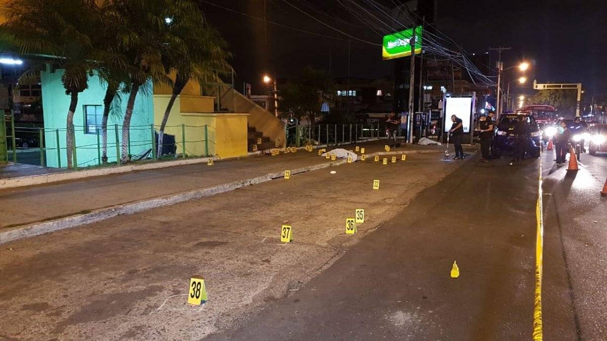 Ataque armado en la calzada San Juan