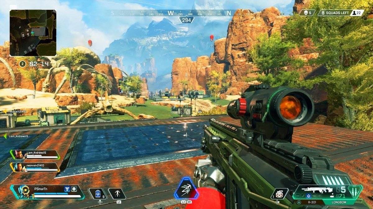 Apex Legends Interfaz