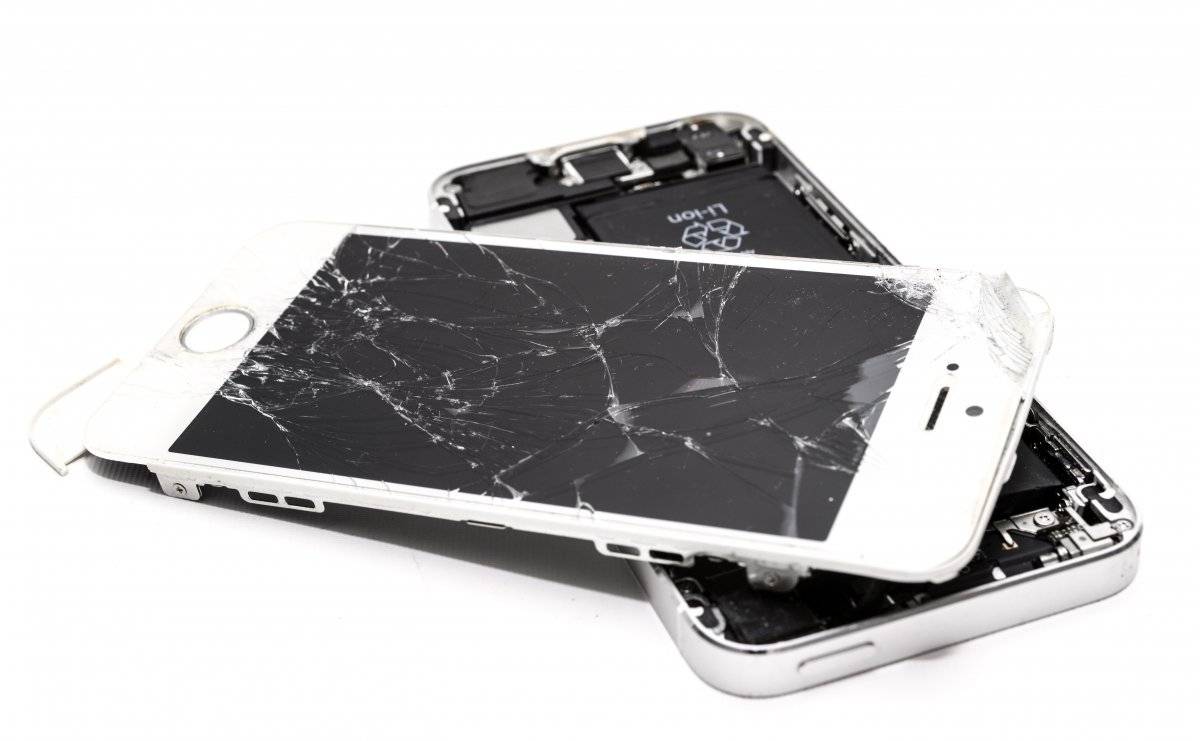 Celular pantalla rota