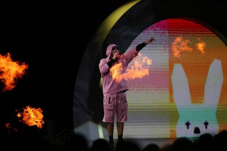 Bad Bunny en el Festival Viña del Mar 2019