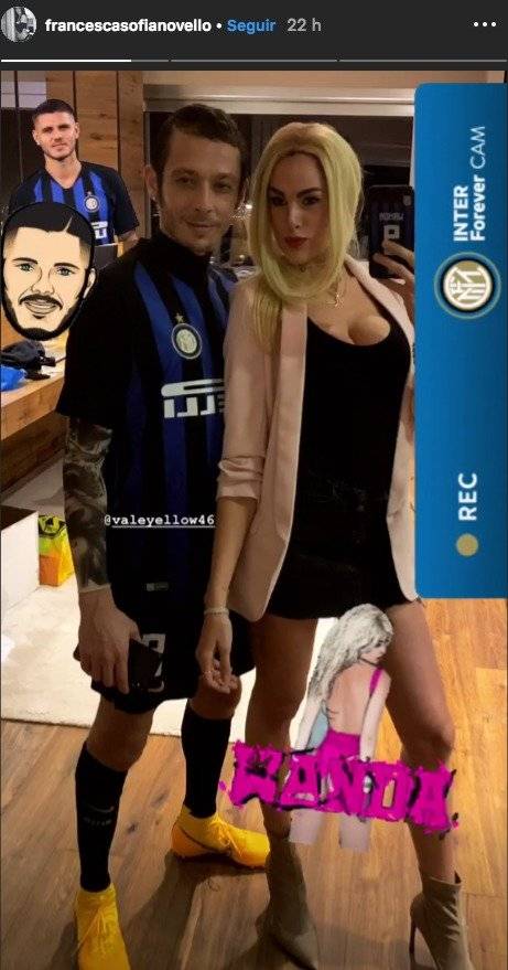 Valentino Rossi-Francesca Sofia Novello