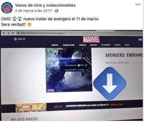 Captura de pantalla Avengers:Endgame