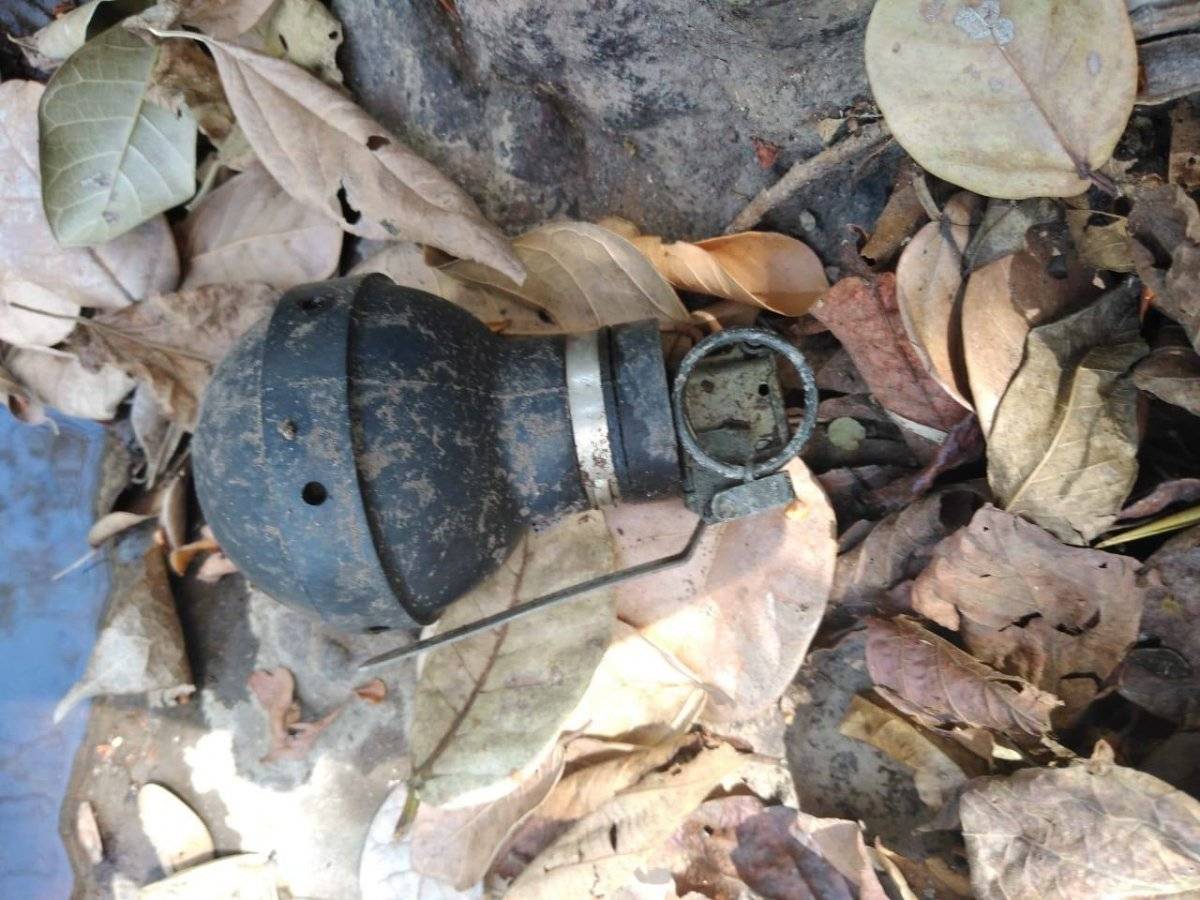 Granada localizada en Jutiapa